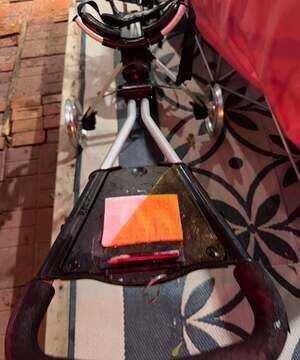 Bag Boy Express 180 Black 3 Wheel Push Pull Golf Cart Three Wheel